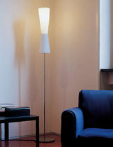 Lampe sur pied / en métal / en verre de...