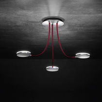 Plafonnier contemporain / en aluminium brossé...