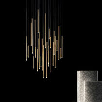 Suspension / contemporaine / en métal /...