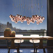 Suspension / contemporaine / en verre soufflé