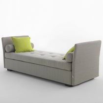 Banquette contemporaine / en tissu / de...