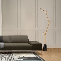 Lampe sur pied / en laiton / en marbre /...