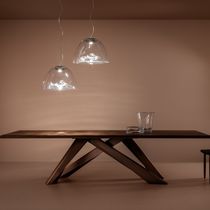 Suspension / en verre soufflé / contemporaine...
