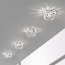 Downlight encastré / à LED / rond / en verre
