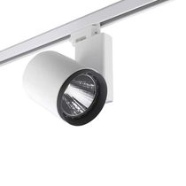 Éclairage sur rail à LED / rond / en aluminium...