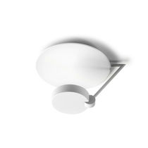 Plafonnier contemporain / rond / en acier...