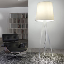 Lampe sur pied / en tissu / contemporaine...