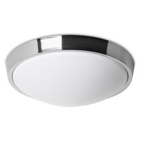 Plafonnier contemporain / rond / en acier...