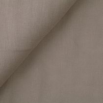 Tissu pour rideaux / uni / en lin / translucide