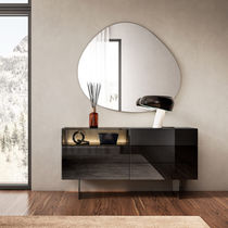 Miroir mural / contemporain / en métal /...