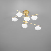Plafonnier contemporain / en verre / en...