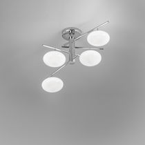 Plafonnier contemporain / en verre / en...