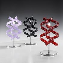 Lampe de table / en métal / en verre / contemporaine