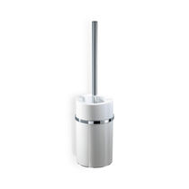 Brosse de toilettes en laiton chromé / murale