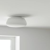 Plafonnier contemporain / rond / en verre...
