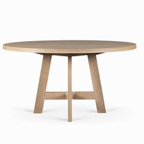 Table à manger contemporaine / en chêne...