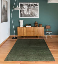 Tapis contemporain / uni / en laine / rectangulaire