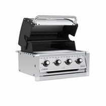 Barbecue à gaz / en acier inoxydable / encastrable