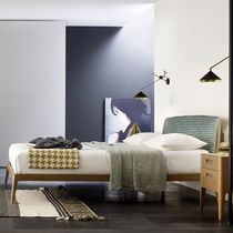Lit double / contemporain / avec tête de...