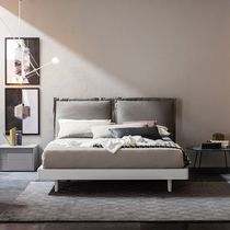 Lit double / contemporain / avec tête de...