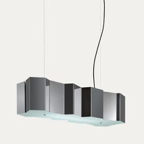 Suspension / en acier inoxydable / contemporaine...