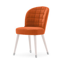 Chaise contemporaine / en cuir / en tissu...