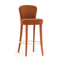 Chaise de bar contemporaine / en tissu /...