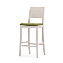 Chaise de bar contemporaine / en tissu /...