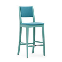 Chaise de bar contemporaine / en tissu /...