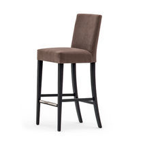 Chaise de bar contemporaine / en cuir /...