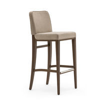 Chaise de bar contemporaine / en tissu /...