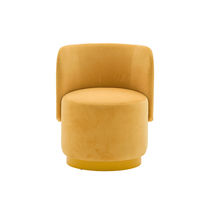 Fauteuil contemporain / en tissu / en bois...