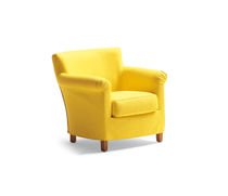 Fauteuil classique / en tissu / en polyester