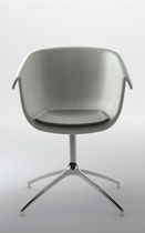 Chaise contemporaine / pivotante / avec...