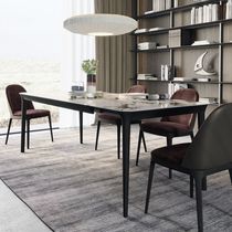 Table contemporaine / en chêne / en grès...