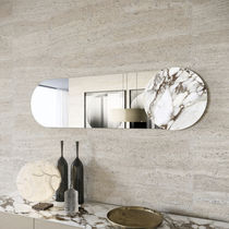 Miroir mural / contemporain / ovale / en...