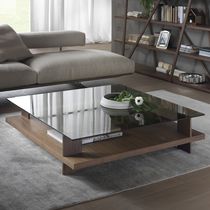 Table basse contemporaine / en verre / en...