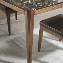 Table à manger contemporaine / en marbre...