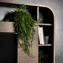 Meuble TV contemporain / en noyer / en frêne