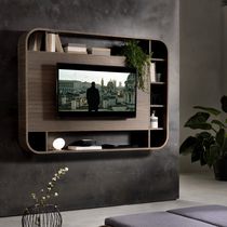Meuble TV contemporain / en noyer / en frêne