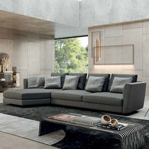 Canapé modulable / contemporain / gris /...