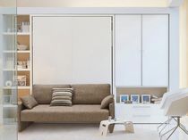 Canapé lit / contemporain / marron / en...