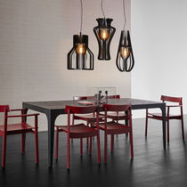 Table contemporaine / en chêne / en chêne...