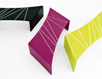 Table basse design original / en verre