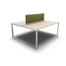 Bureau pour open space / en bois / en métal...