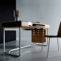 Table d'ordinateur contemporaine / en chêne...