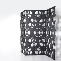 Paravent contemporain / en bois / noir /...