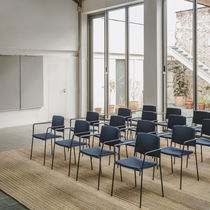 Chaise contemporaine / en tissu / en polypropylène...