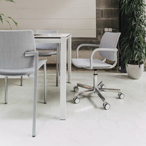 Chaise de bureau contemporaine / en tissu...