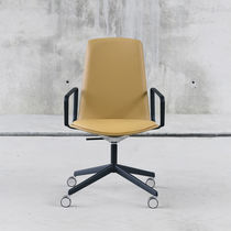 Chaise de bureau contemporaine / en tissu...